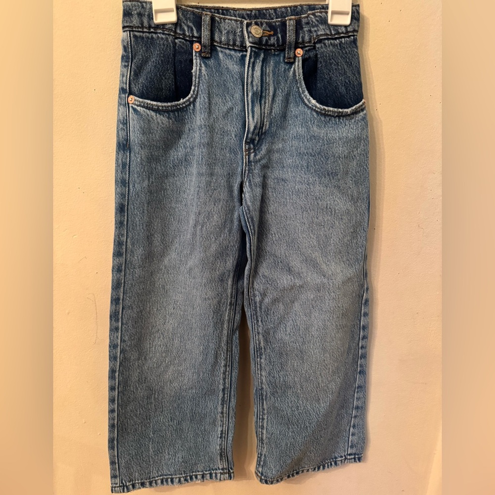 Zara Relaxed Fit Light Blue Jeans